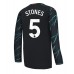 Manchester City John Stones #5 3rd Dres 2023-24 Dlouhým Rukávem